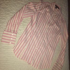 Express Slim Fit Striped no pocket Shirt